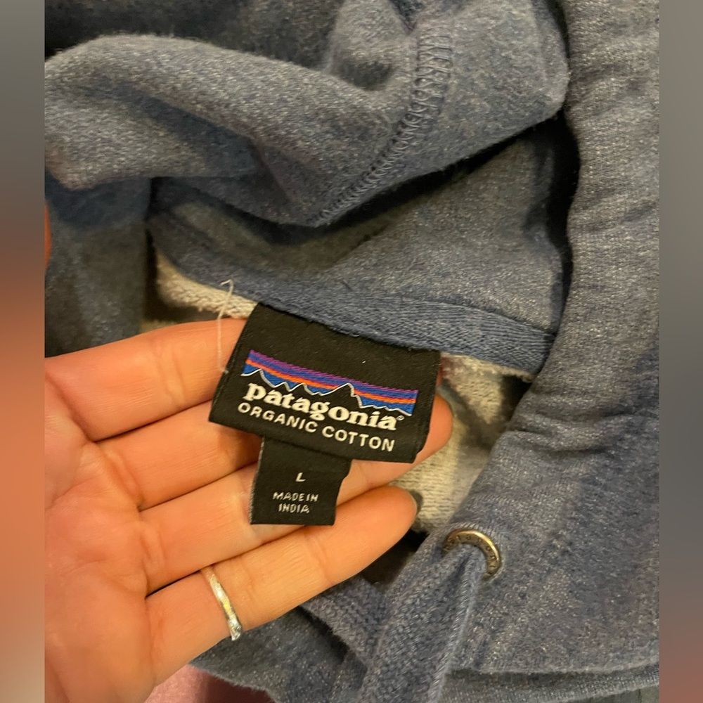Blue Patagonia P-6 Logo Uprisal Hoody - Picture 2 of 3